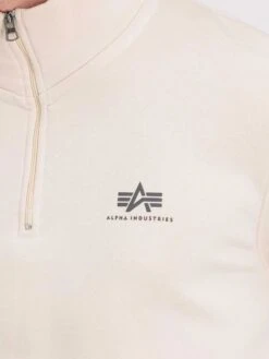 Alpha Industries Half Zip Sweater SL 14 Alpha Industries Half Zip Sweater SL -Luke Clothing Store 108308 578jetwhite 8 52445fef 3471 46e3 b9f1 736ffd491a78