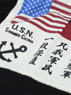 Alpha Industries USN Blood Chit Hoody -Luke Clothing Store 108335 BLACK 3