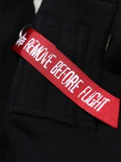 Alpha Industries USN Blood Chit Hoody -Luke Clothing Store 108335 BLACK 4