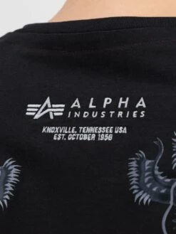 Alpha Industries Dragon EMB T-shirt -Luke Clothing Store 136506 515 black black 4 3e00a28b 35c4 4d81 a906 366f950e7e8f
