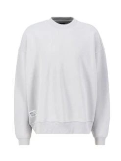 Alpha Industries Logo BP Sweater -Luke Clothing Store 146304 PASTELGREY 4
