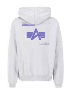 Alpha Industries Logo BP Hoody -Luke Clothing Store 146336 666 001 2