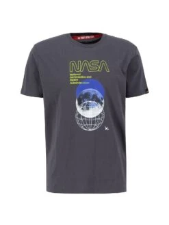 Alpha Industries NASA Orbit T-shirt -Luke Clothing Store 146510 VINTAGEGREY 4 c857918e 5316 415f 80eb daf37a41e418