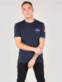 Alpha Industries SPACE SHUTTLE T-SHIRT -Luke Clothing Store 176507 REPBLUE 3