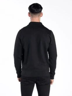 HUGH ROLL NECK ZIP SWEAT -Luke Clothing Store 60509g