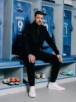 COOPER AFC WIMBLEDON QUARTER ZIP SWEAT -Luke Clothing Store AFCWimbledon1