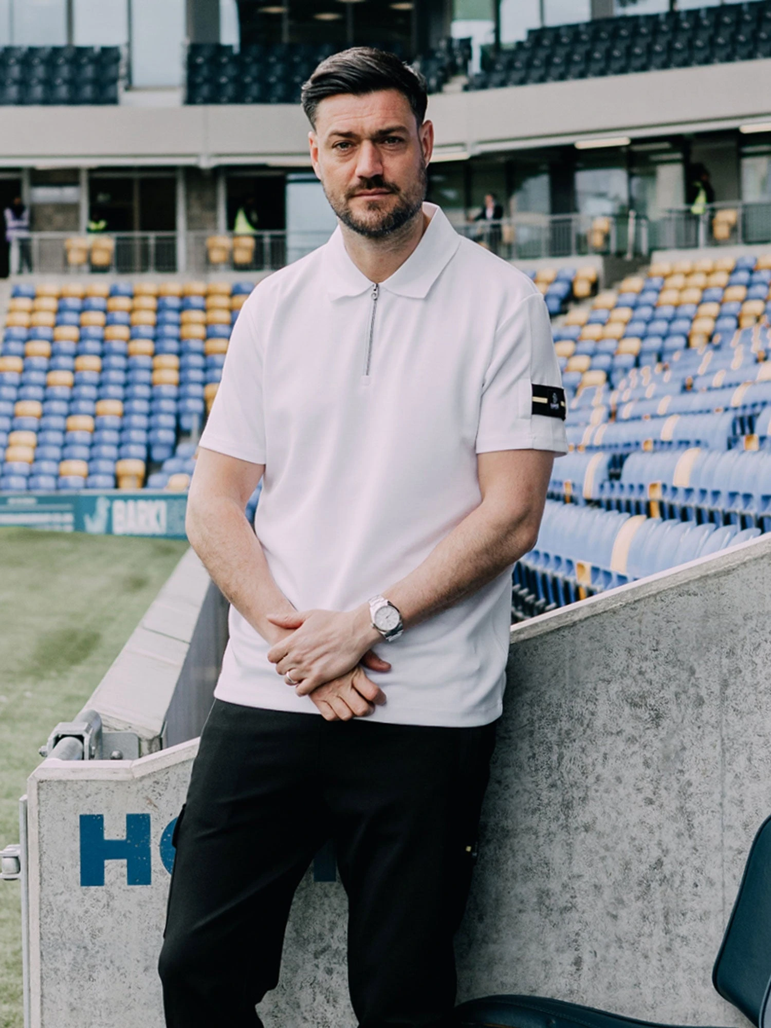 BEASANT AFC WIMBLEDON POLO 2 BEASANT AFC WIMBLEDON POLO - Image 2