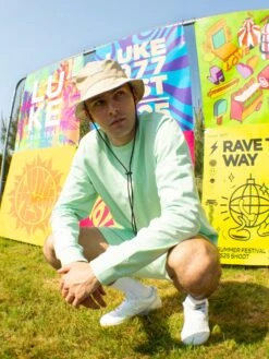 ARBOR SWEATSHIRT -Luke Clothing Store Arbor mint 2