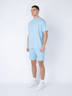 EXQUISITE & STAGGERING SHORT SET -Luke Clothing Store Exquisite StaggeringSetSkyBlue2