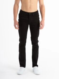 FREDDYS STRAIGHT LEG BLACK JEANS