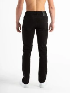 FREDDYS STRAIGHT LEG BLACK JEANS -Luke Clothing Store FreddysBlack 4
