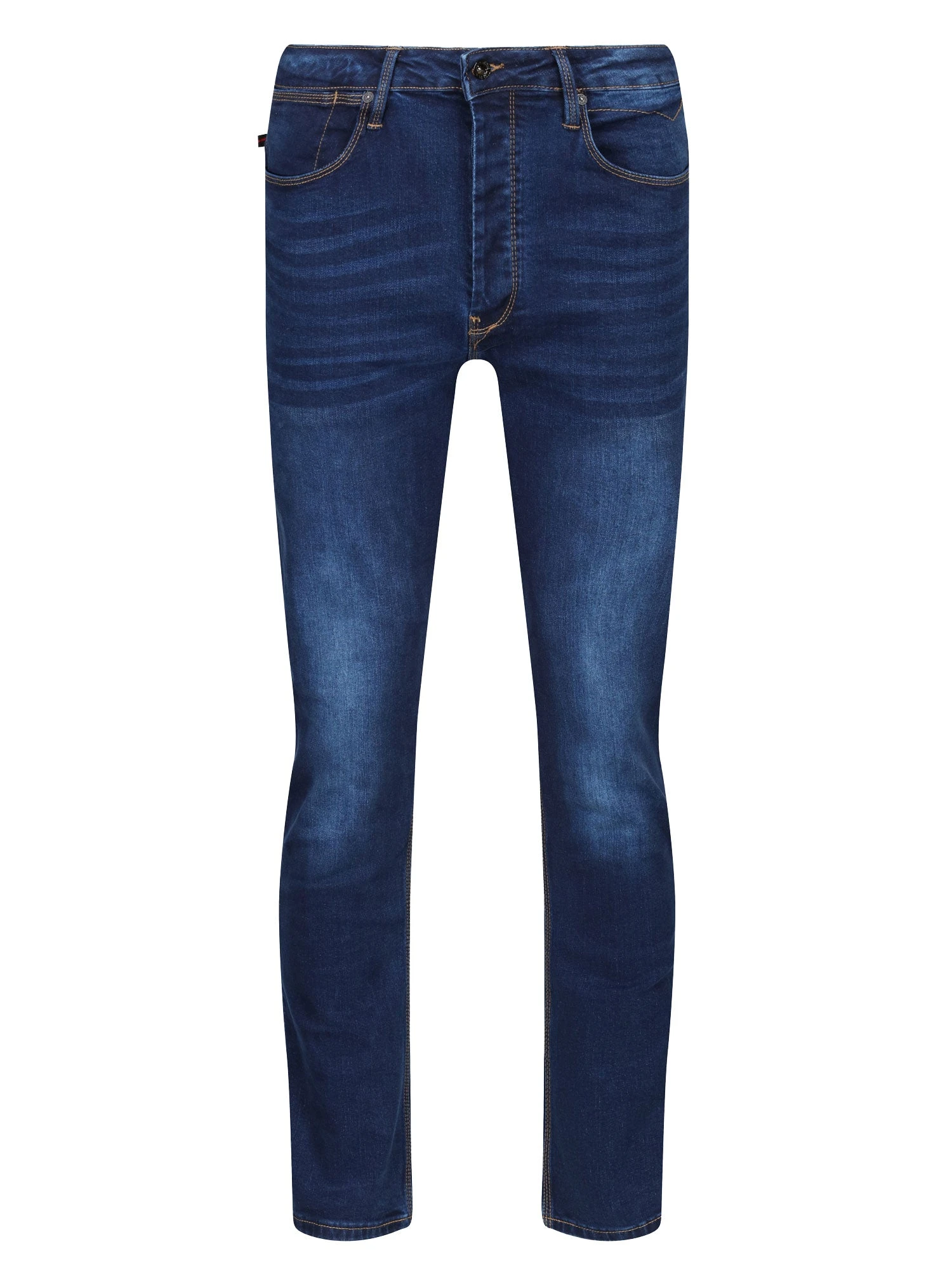FREDDYS STRAIGHT LEG DARK BLUE WASH JEANS 4 FREDDYS STRAIGHT LEG DARK BLUE WASH JEANS - Image 4