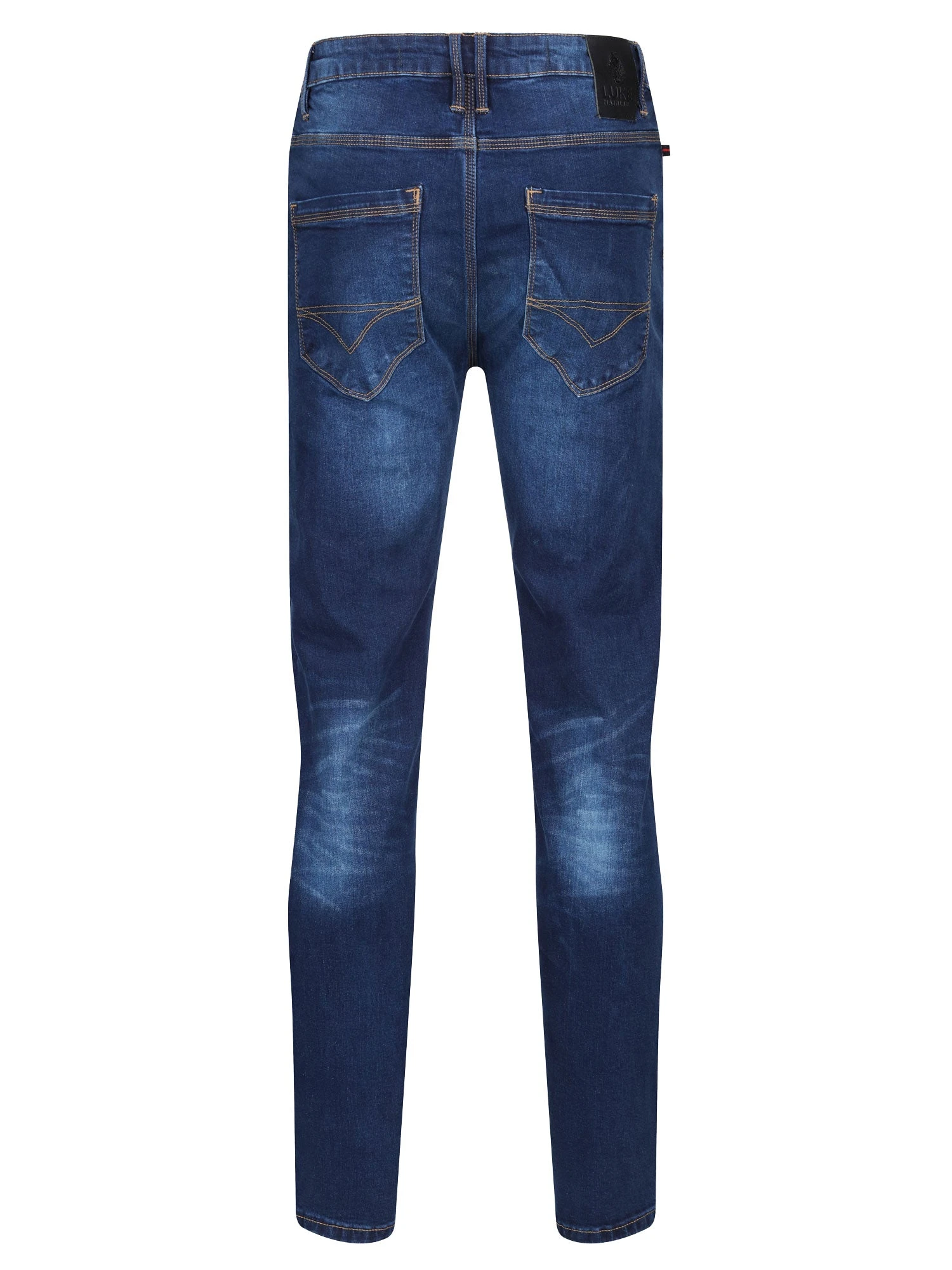 FREDDYS STRAIGHT LEG DARK BLUE WASH JEANS 5 FREDDYS STRAIGHT LEG DARK BLUE WASH JEANS - Image 5