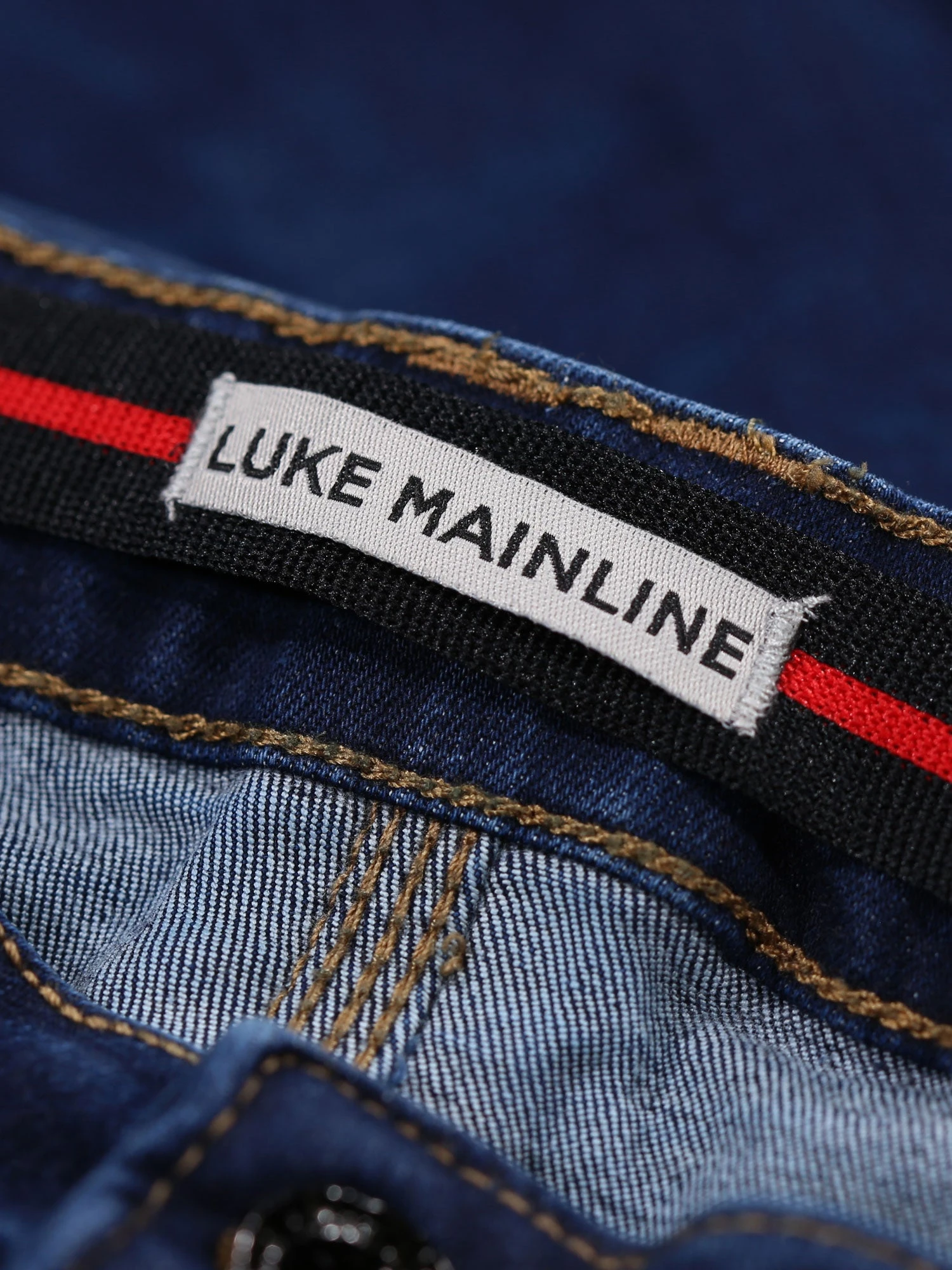 FREDDYS STRAIGHT LEG DARK BLUE WASH JEANS 7 FREDDYS STRAIGHT LEG DARK BLUE WASH JEANS - Image 7