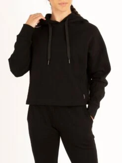 WOMENS COBRA CROPPED WORKOUT HOODIE