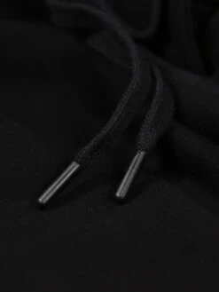 WOMENS COBRA CROPPED WORKOUT HOODIE -Luke Clothing Store L620302 BLACK 7