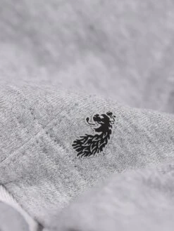 COBRA CROPPED WORKOUT HOODIE -Luke Clothing Store L620302 LTMRLGREY 4