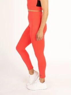 BRIDGE PERFORMANCE LEGGINGS -Luke Clothing Store L620401 CORAL 2