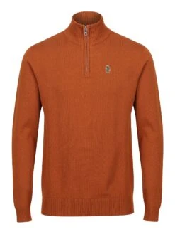 PRETENDER FUNNEL NECK KNITTED JUMPER