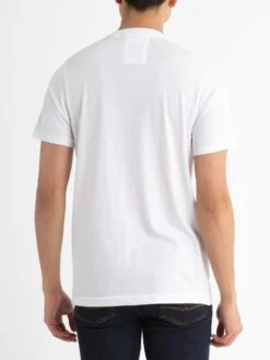 STAMP ON IT T-SHIRT 8 STAMP ON IT T-SHIRT -Luke Clothing Store M460115 WHITE NAVY 3