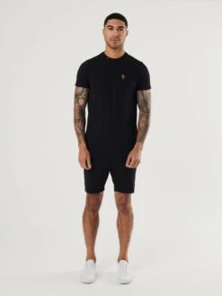 SMASHING TRACKSUIT SET -Luke Clothing Store M550318SET Jet Black 2