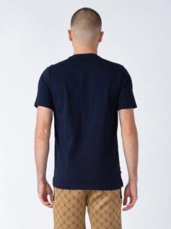 LIONS DEN T-SHIRT -Luke Clothing Store M560151 DARKNAVY CARAMEL 3