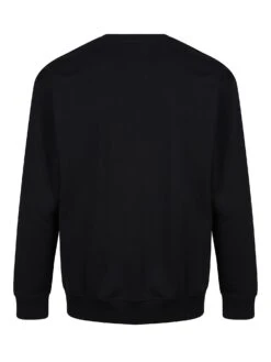 THE BOXCAR RELAX FIT SWEAT -Luke Clothing Store M590319 BLACK 2