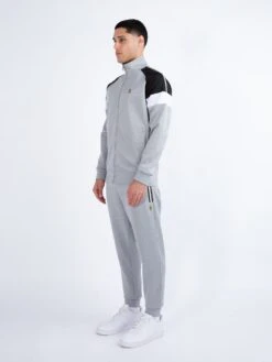 KAS 3 PREMIUM TRICOT TRACKSUIT 9 KAS 3 PREMIUM TRICOT TRACKSUIT -Luke Clothing Store M590333 M590335 LT MRL GREY BLACK WHITE 2