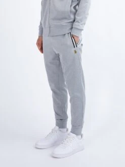 ADAM 3 PREMIUM TRICOT TRACKSUIT -Luke Clothing Store M590335 LT MRL GREY 2