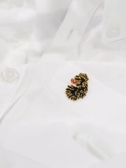 TELFORD TAILORED FIT SMART SHIRT -Luke Clothing Store M590904 WHITE 4