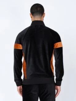 TAKSIM ZIP NECK SWEAT -Luke Clothing Store M620319 BLACK 3