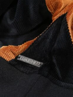 TAKSIM ZIP NECK SWEAT -Luke Clothing Store M620319 BLACK 4