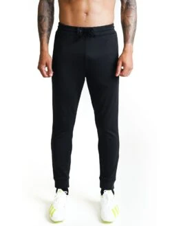 TEAM TRAINING CUFFED JOGGERS -Luke Clothing Store M620383 TEAM JOGGERS BLACK 01