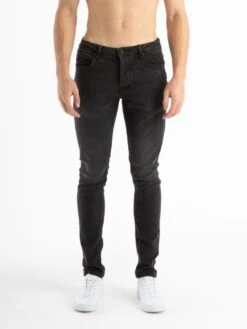 VAC SLIM FIT BLACK LIGHT WASH JEANS