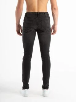 VAC SLIM FIT BLACK LIGHT WASH JEANS -Luke Clothing Store M620502 BLACK MIDNIGHT 3