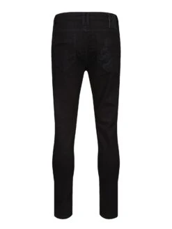 VAC SLIM FIT BLACK RINSE WASH JEANS 13 VAC SLIM FIT BLACK RINSE WASH JEANS -Luke Clothing Store M620502 BLACKWORN 2