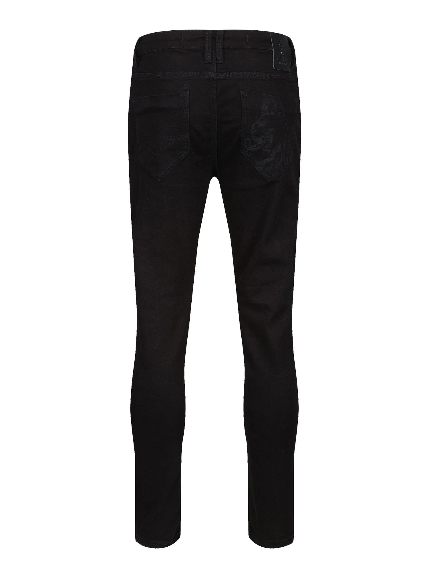 VAC SLIM FIT BLACK RINSE WASH JEANS 6 VAC SLIM FIT BLACK RINSE WASH JEANS - Image 6