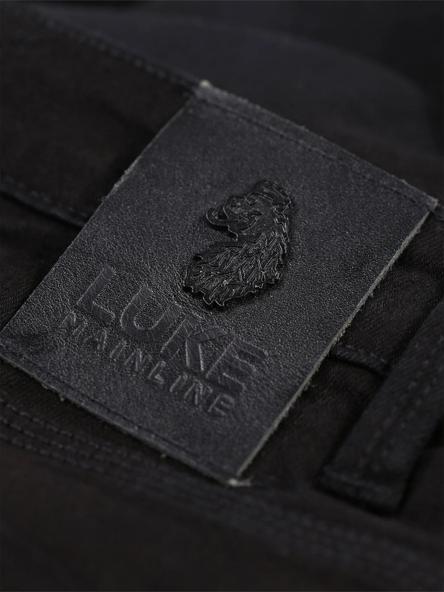 VAC SLIM FIT BLACK RINSE WASH JEANS 7 VAC SLIM FIT BLACK RINSE WASH JEANS - Image 7