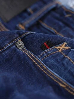 VAC SLIM FIT DARK BLUE WASH JEANS -Luke Clothing Store M620502 BLUEDAWN 5