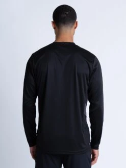 LS CHALK LONG SLEEVE PERFORMANCE T-SHIRT -Luke Clothing Store M640201 BLACK 3