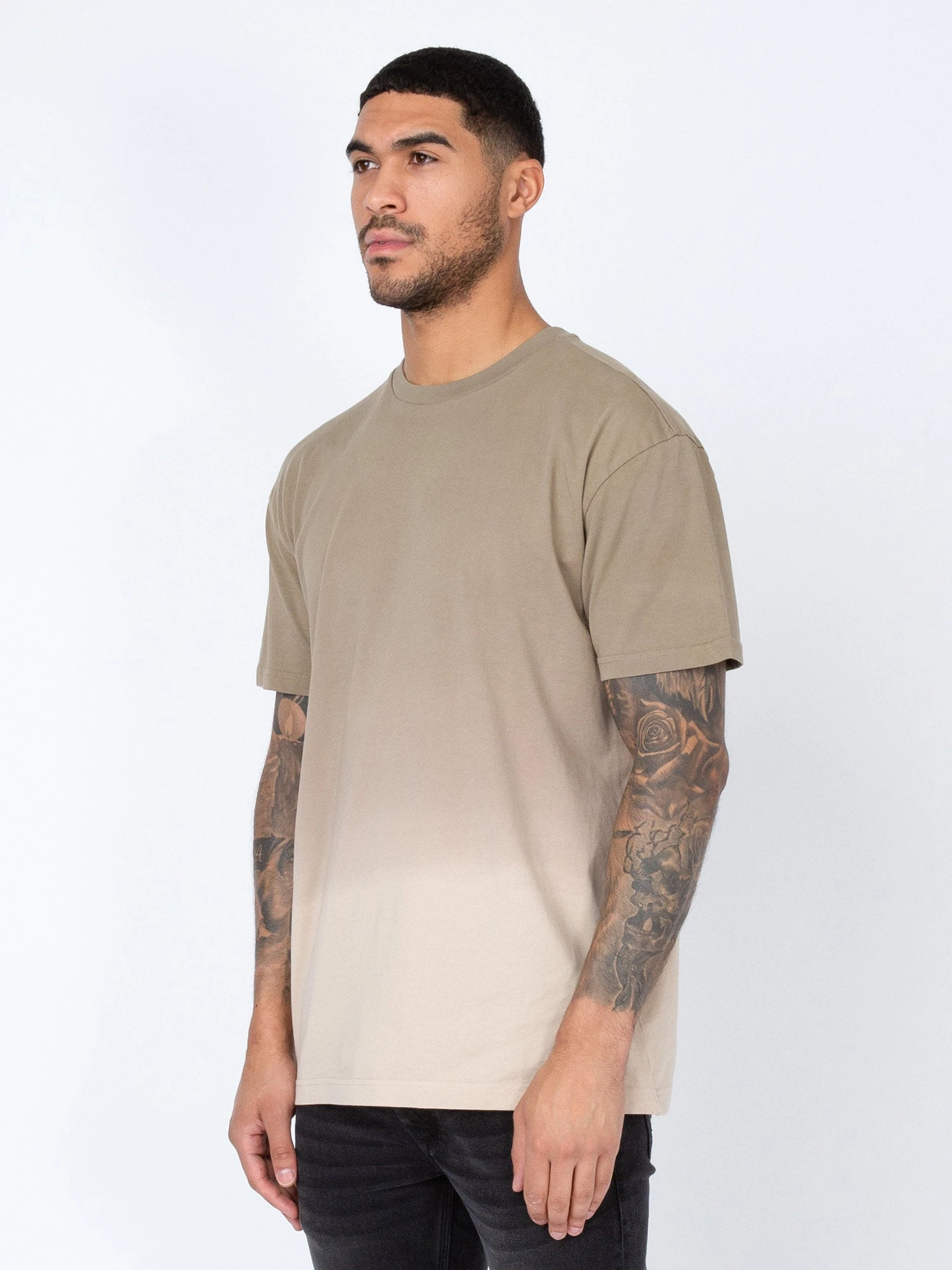 SOAKED DIP DYE RELAXED FIT T-SHIRT 3 SOAKED DIP DYE RELAXED FIT T-SHIRT - Image 3