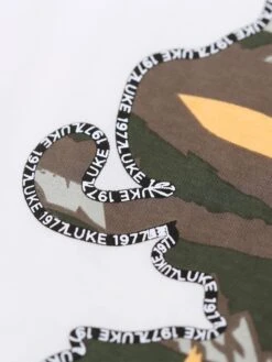 WOODLAND LION T-SHIRT -Luke Clothing Store M650115 WHITE 3