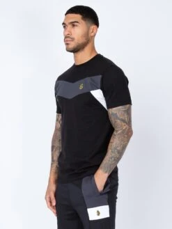 THOR T-SHIRT -Luke Clothing Store M650116 THOR BLACK WHITE CHARCOAL 2