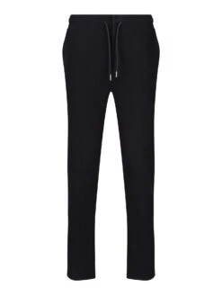 MAYON UNCUFFED TROUSERS -Luke Clothing Store M650411 BLACK 1