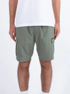 TECSHORT CARGO SHORTS -Luke Clothing Store M651010 SAGE 1