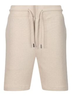 LAKI TEXTURED SHORTS -Luke Clothing Store M651012 STONE 1