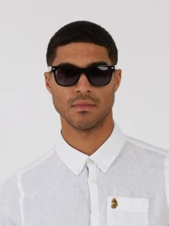 MCQUEEN 2 SUNGLASSES -Luke Clothing Store M651213 BLACK 1 b6037021 eb59 4bc8 bd32 045f7c3bd4b3