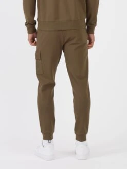 CAMBERWELL MILLWALL FC CUFFED JOGGERS -Luke Clothing Store M680362 MILITARYGREEN 03
