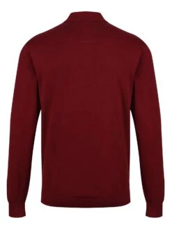 VENICE KNITTED POLO -Luke Clothing Store M680602 Deep Garnet 2
