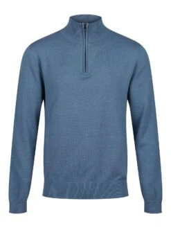 JACOB 1/4 ZIP KNITTED JUMPER